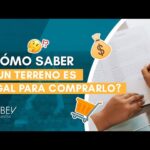 Cómo saber si un terreno es legal